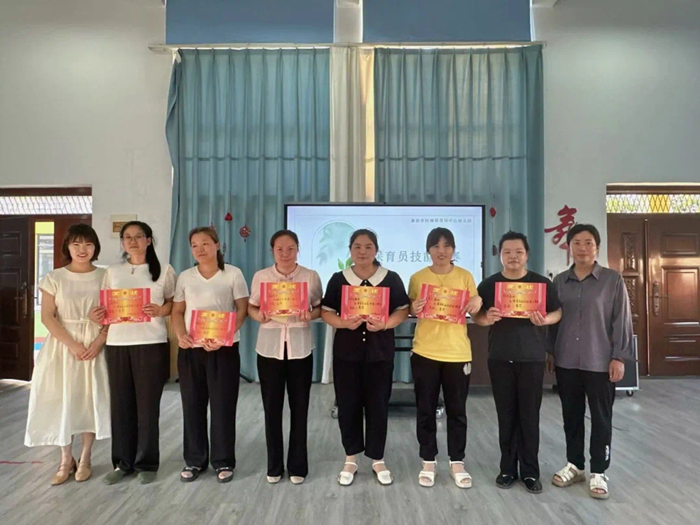 保育同行 共育花开 ——黑埠中心幼儿园保育员技能比赛
